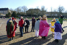 Aussendung der Sternsinger im Hohen Dom zu Fulda (Foto: Karl-Franz Thiede)